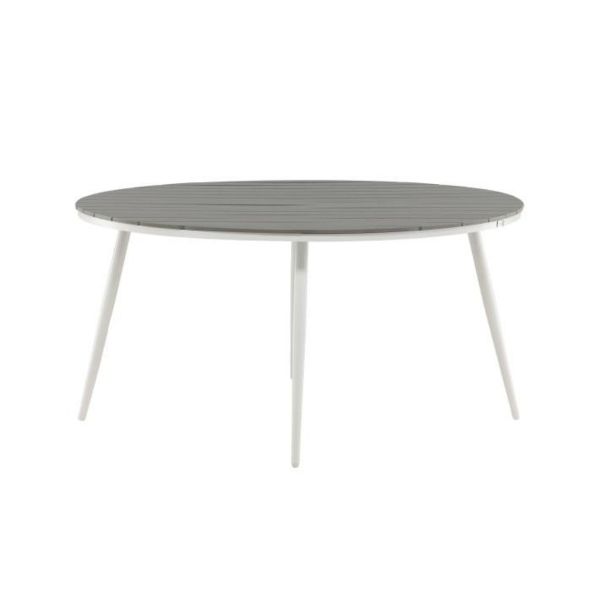 Paris Prix Table de Jardin Ronde  Break  150cm Gris