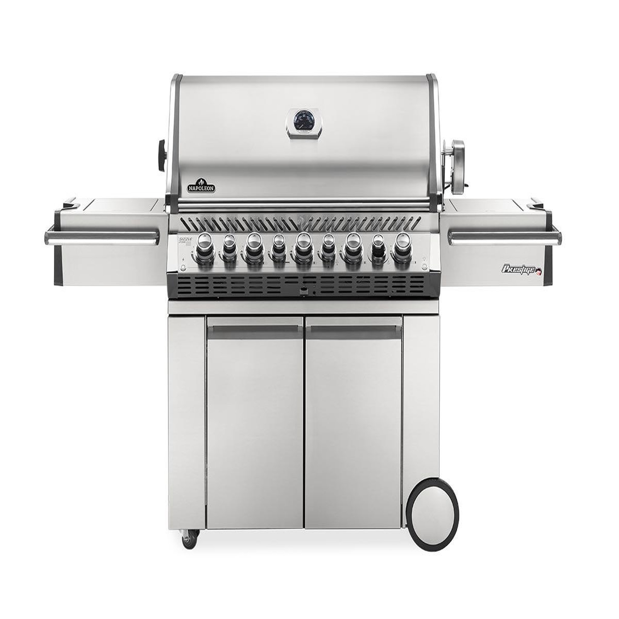Voir la diapositive 1 : NAPOLEON Barbecue à gaz Prestige Pro 665 SIB inox 5 brûleurs + Sizzle Zone + brûleur arrière + fumoir - Napoleon