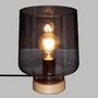 Voir la diapositive 3 : Paris Prix Lampe à Poser Design  Mind  23cm Gris Fumé