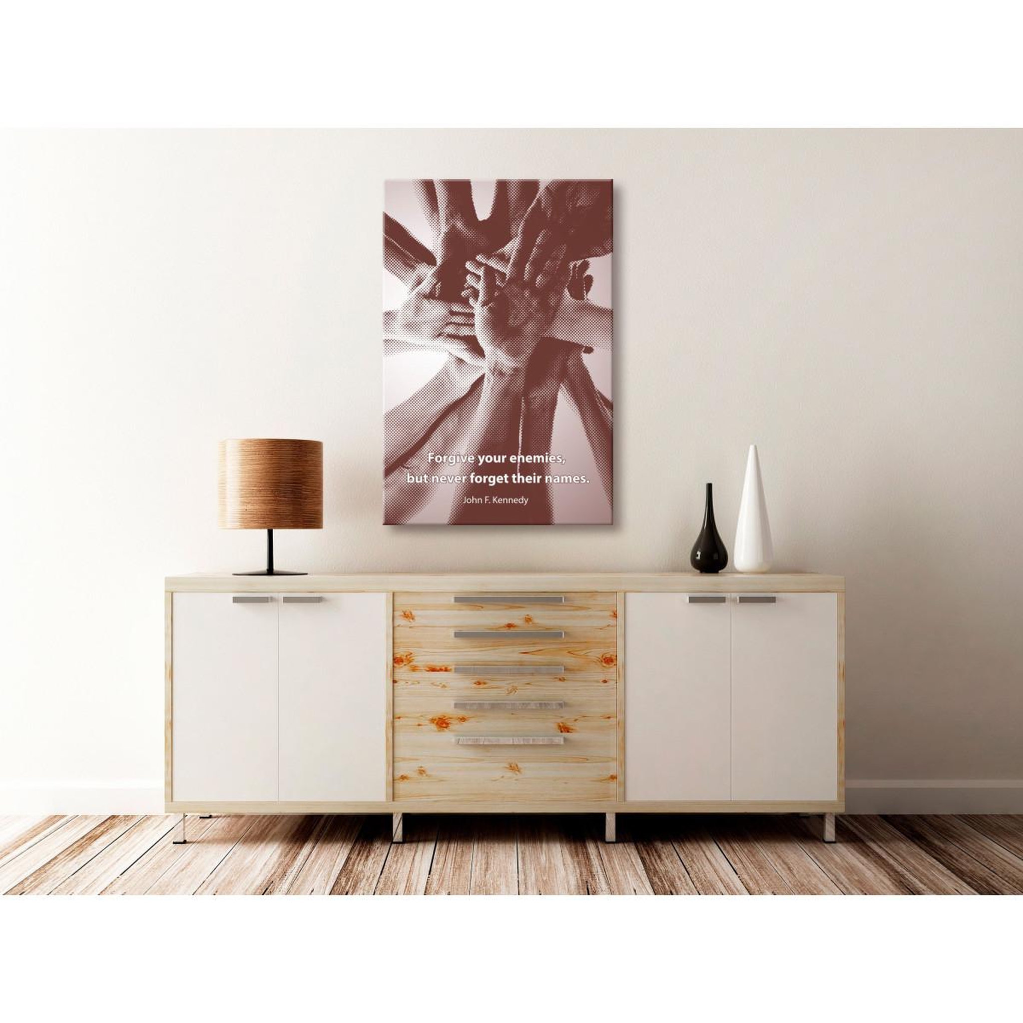 Voir la diapositive 2 : Paris Prix Tableau  forgive your enemies, but never forget their names