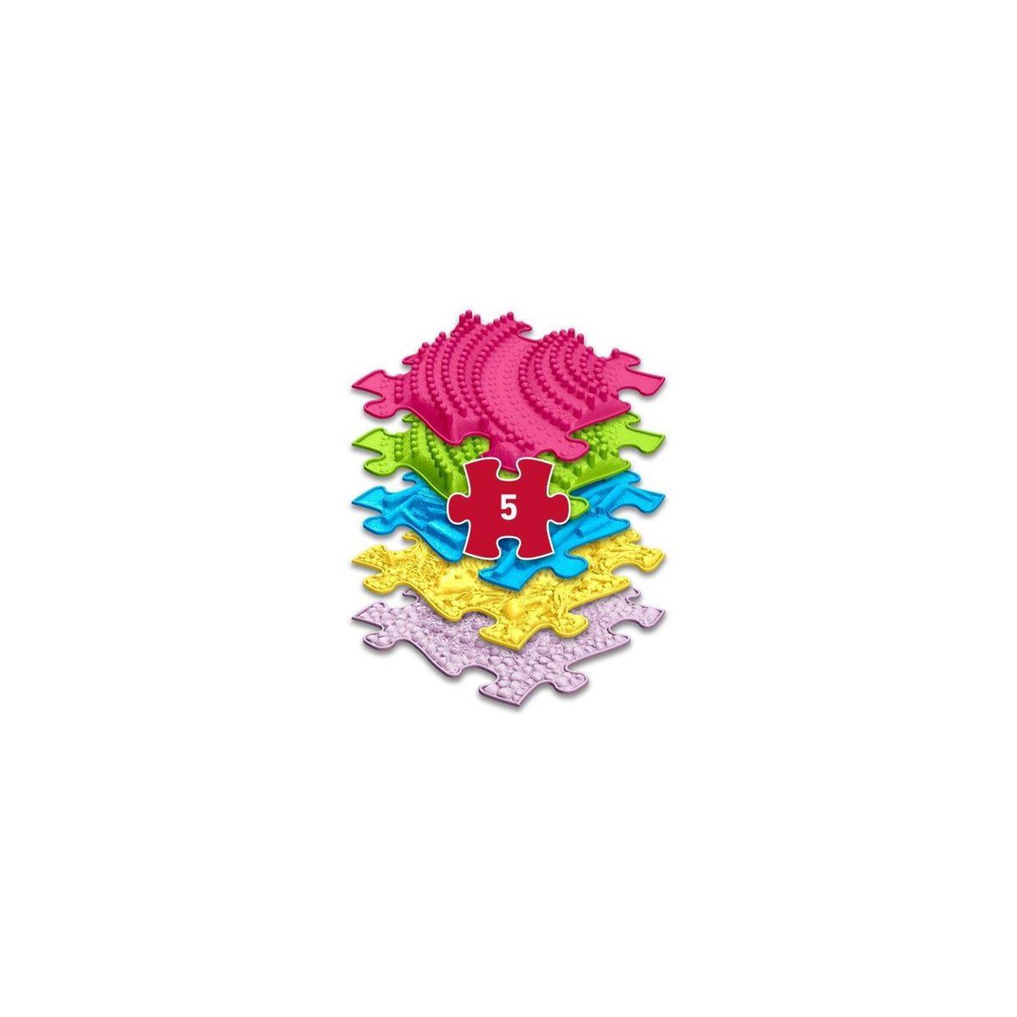 Voir la diapositive 3 : MUFFIK Tapis sensoriel  extension 3d - 5 pièces