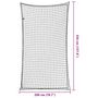 Voir la diapositive 6 : VIDAXL Filet pour remorque avec corde elastique noir 3,5x2 m PP