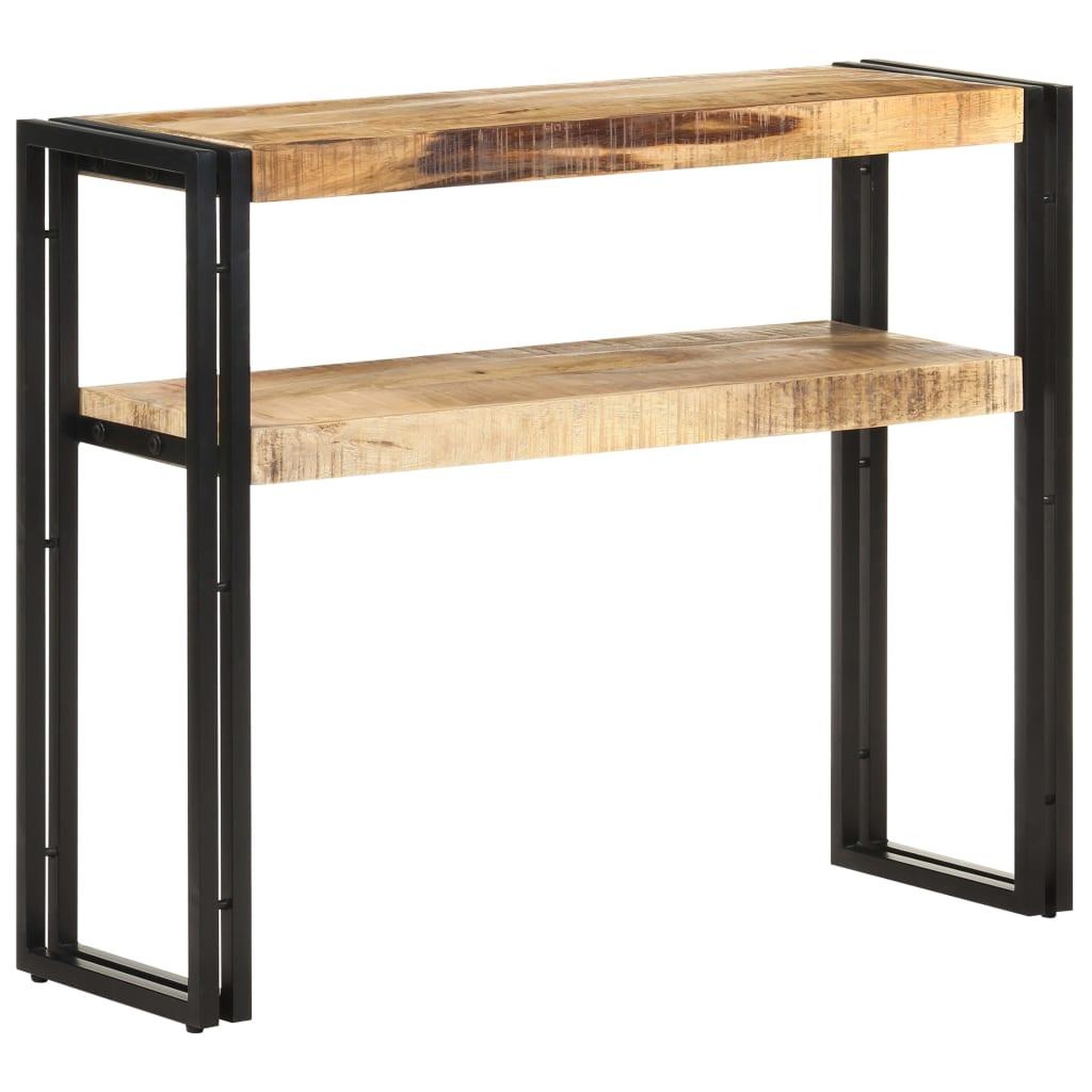 VIDAXL Table console 90x30x75 cm Bois de manguier brut