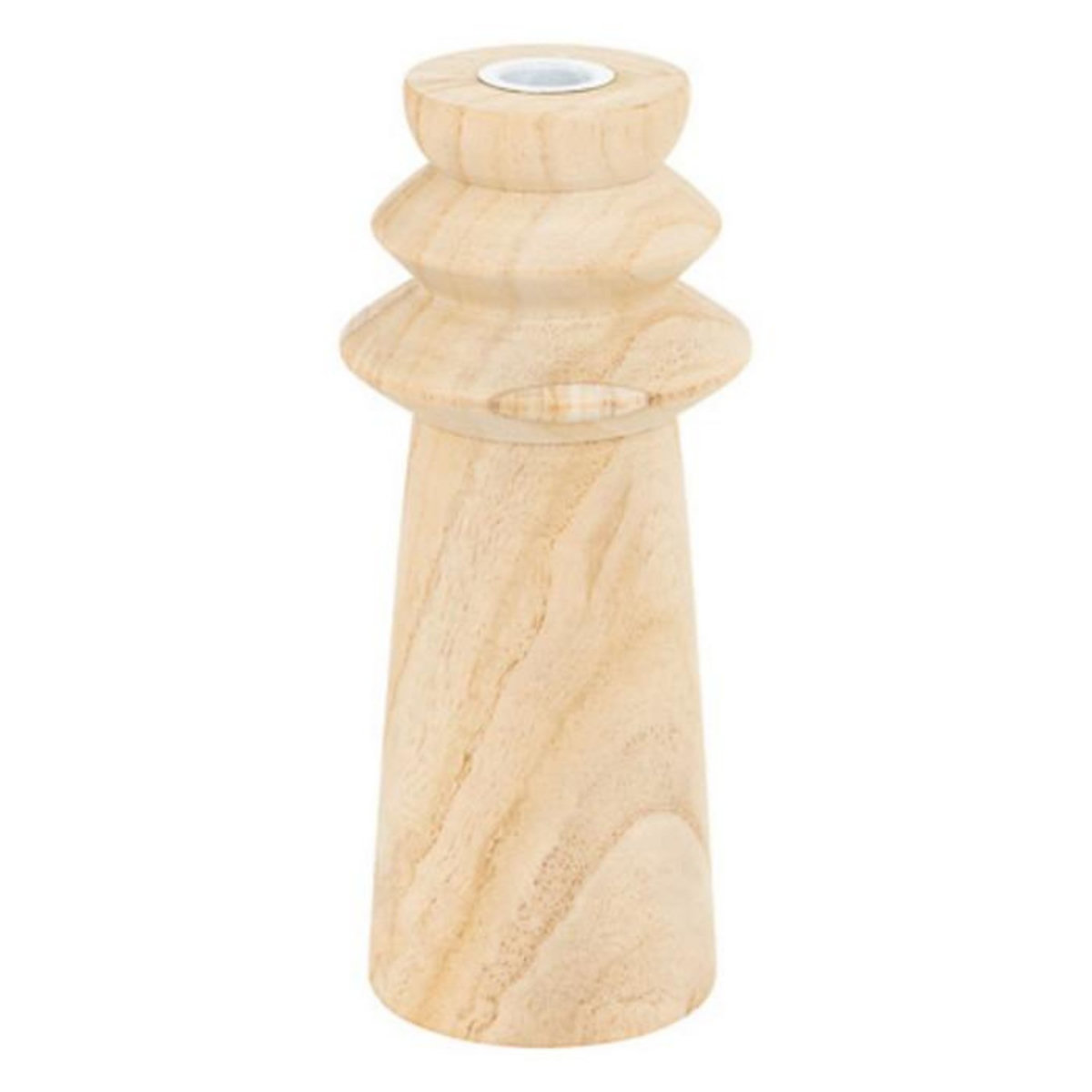 ATMOSPHERA Lot de 2 Bougeoirs Déco  Uma  23cm Naturel