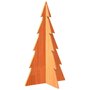 Voir la diapositive 2 : VIDAXL Arbre de Noël en bois pour décoration 80 cm bois de pin massif