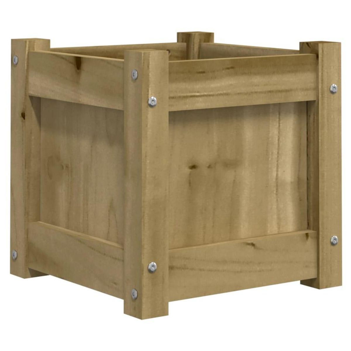 VIDAXL Jardiniere 31x31x31 cm bois de pin impregne