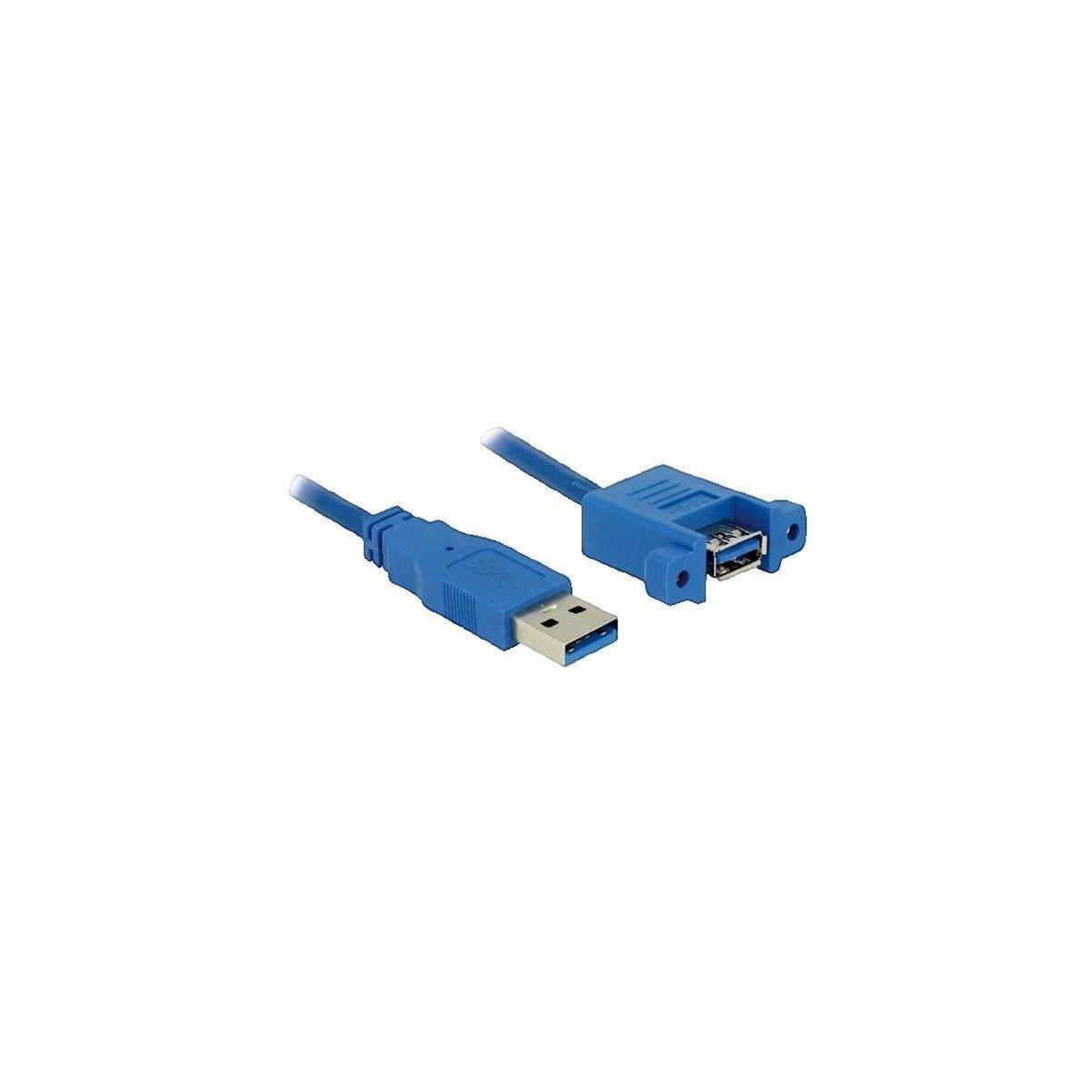 Delkin Câble USB Delock 4043619851126 Type-A 3.0 Bleu