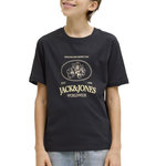 Jack & Jones T Shirt  Garçon Jack & Jones Tucket. Coloris disponibles : Noir