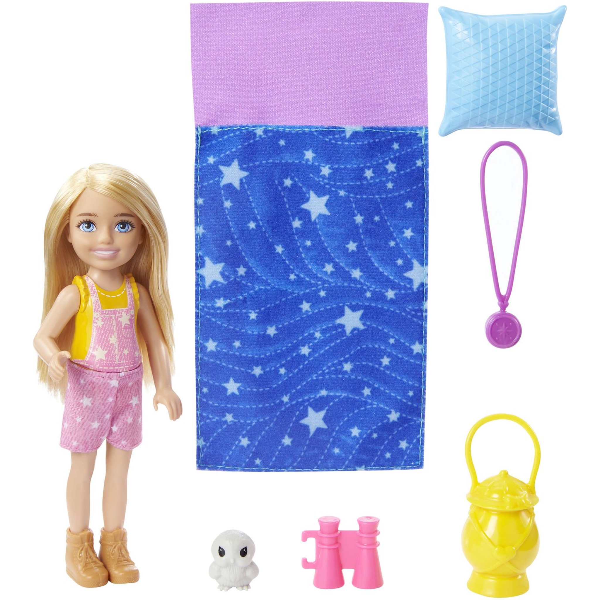 BARBIE Poupée Barbie Chelsea camping 