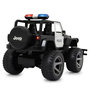 Voir la diapositive 2 : Jamara Voiture télécommandée Jeep Wrangler Police 1:14 2,4GHz