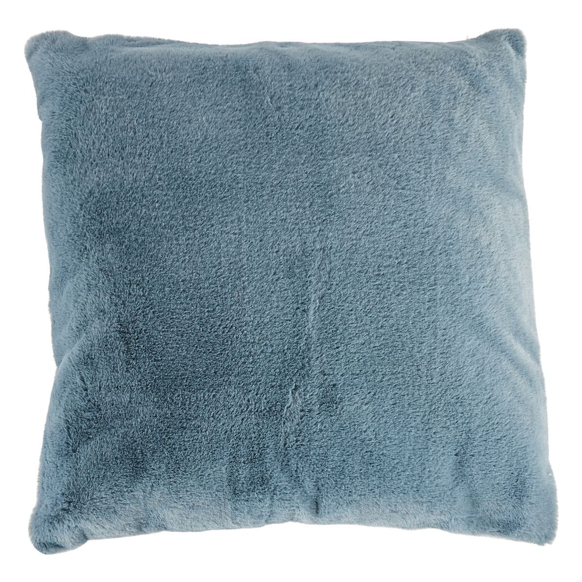 ACTUEL Coussin déco bicolore fausse fourrure ARONA 