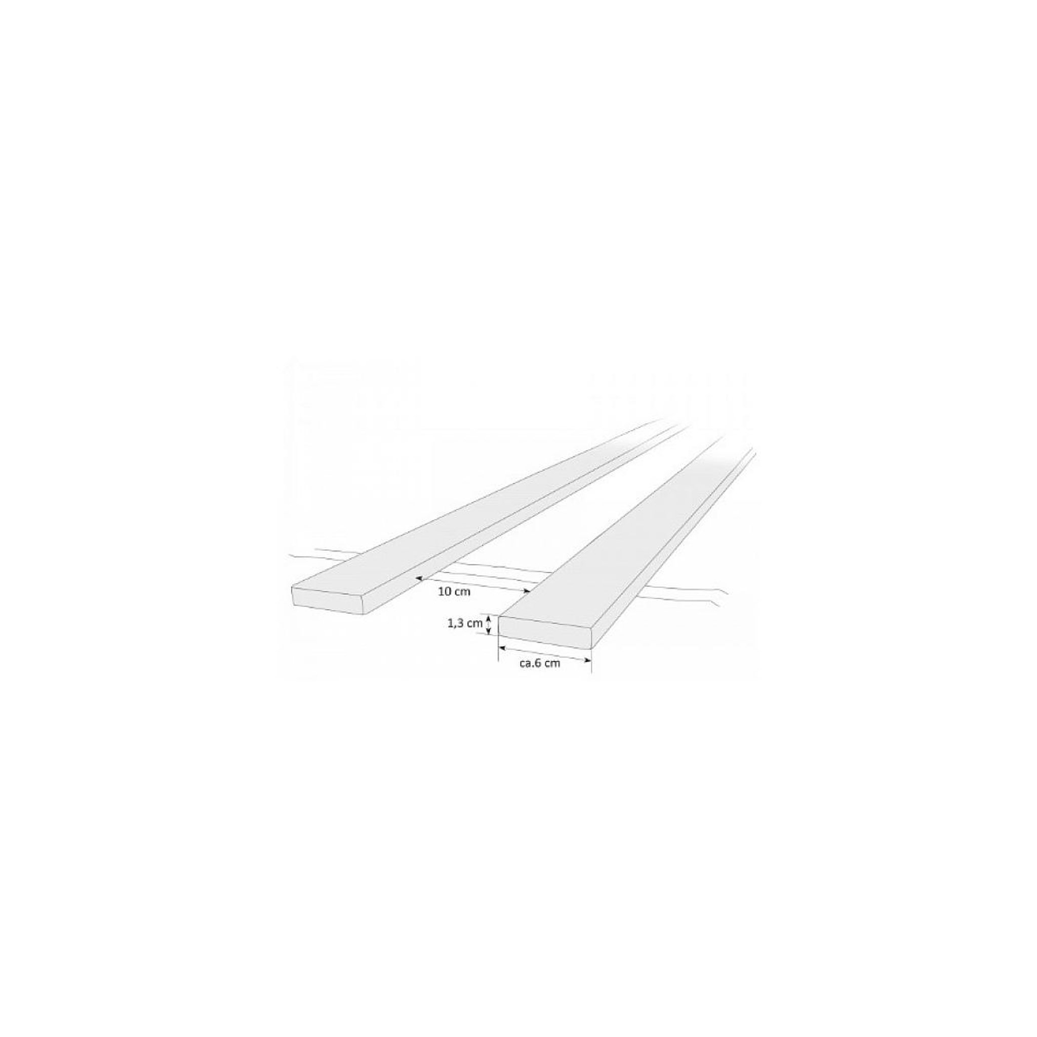 Voir la diapositive 3 : HomeStyle4U Sommier a lattes 90 x 200 en bois massif de pin 13 lattes