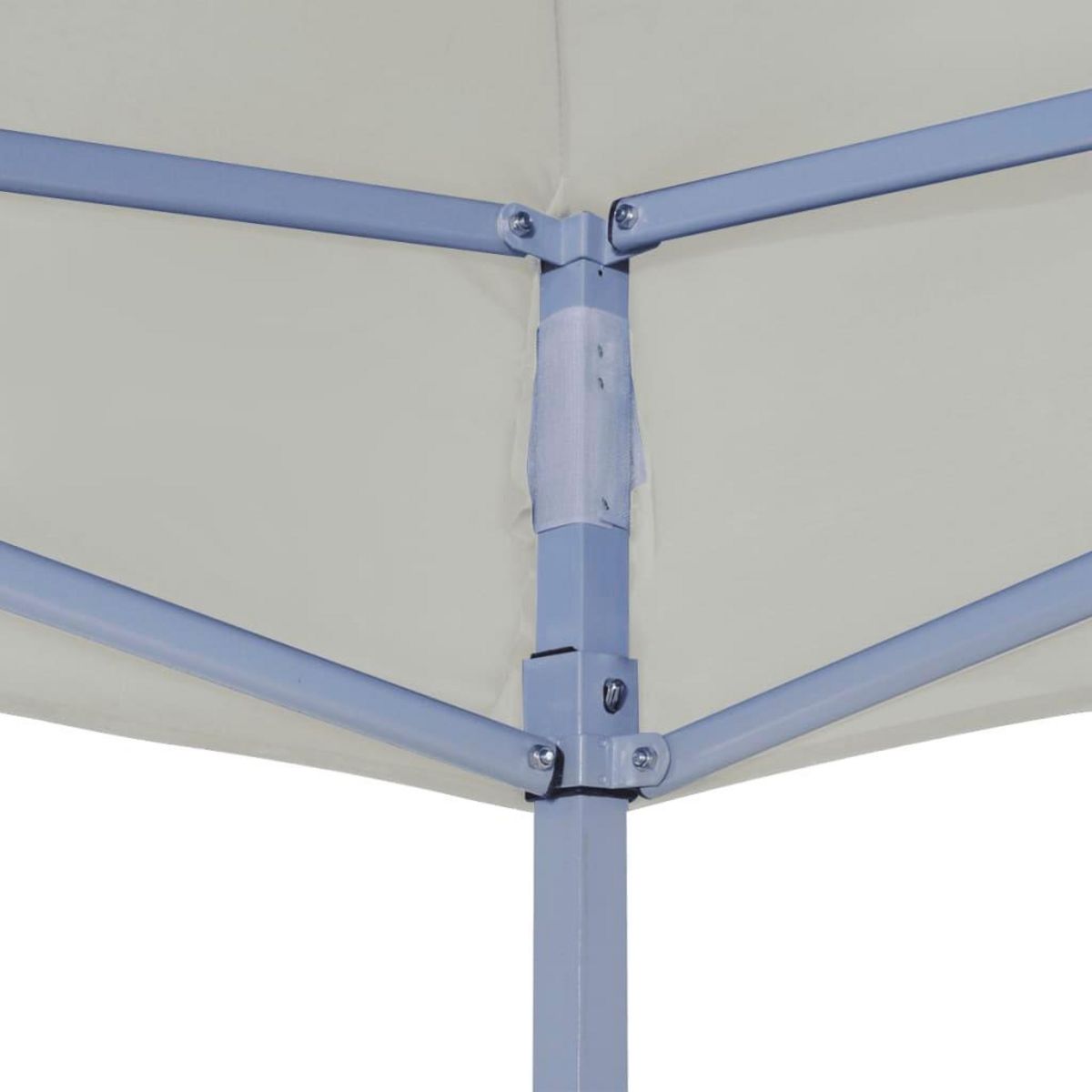 VIDAXL Tente pliable Creme 3 x 3 m