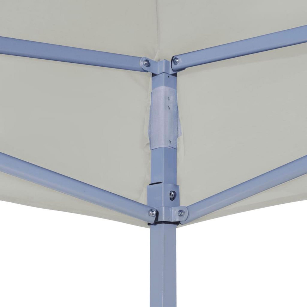 VIDAXL Tente pliable Creme 3 x 3 m