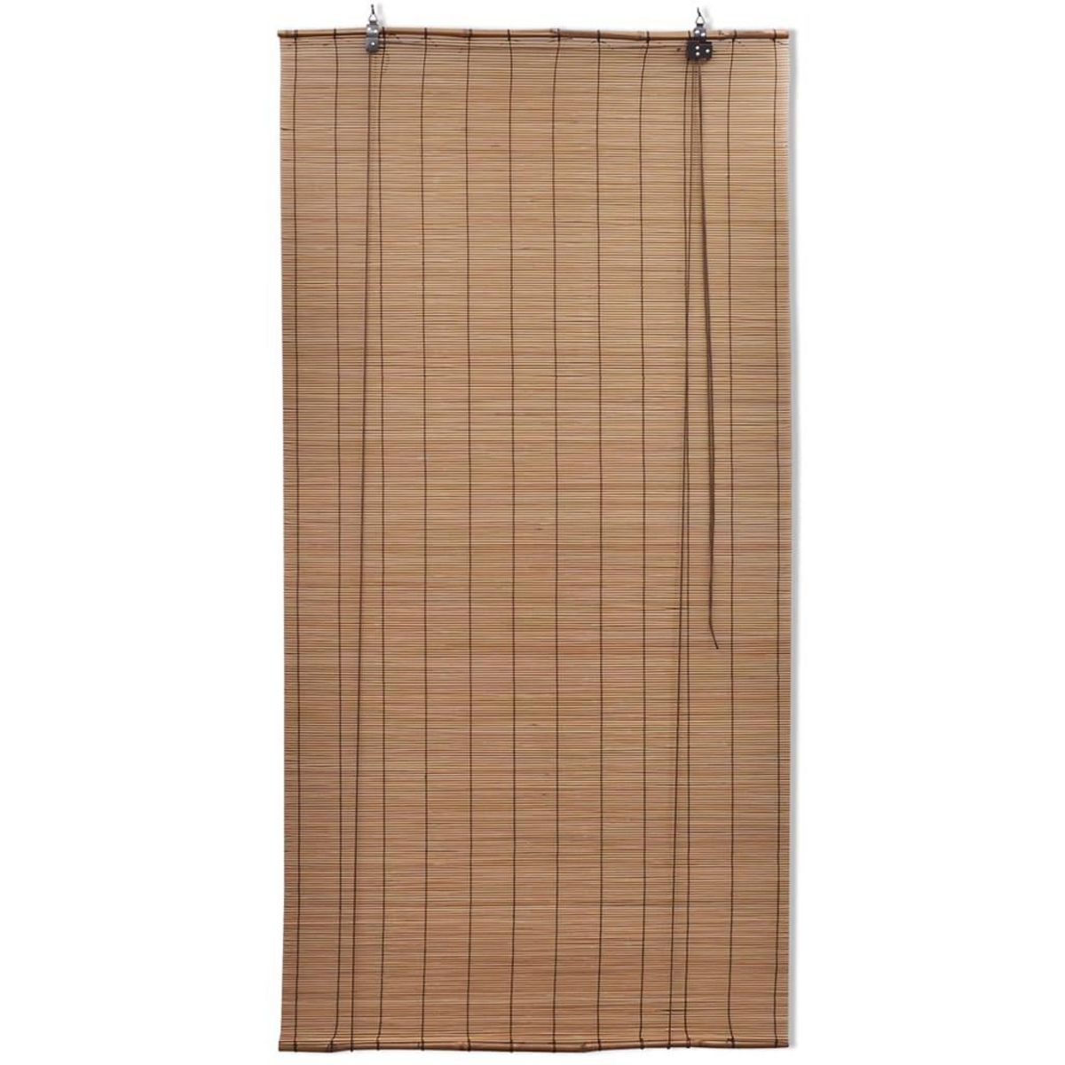 VIDAXL Store roulant Bambou Marron 150x220 cm