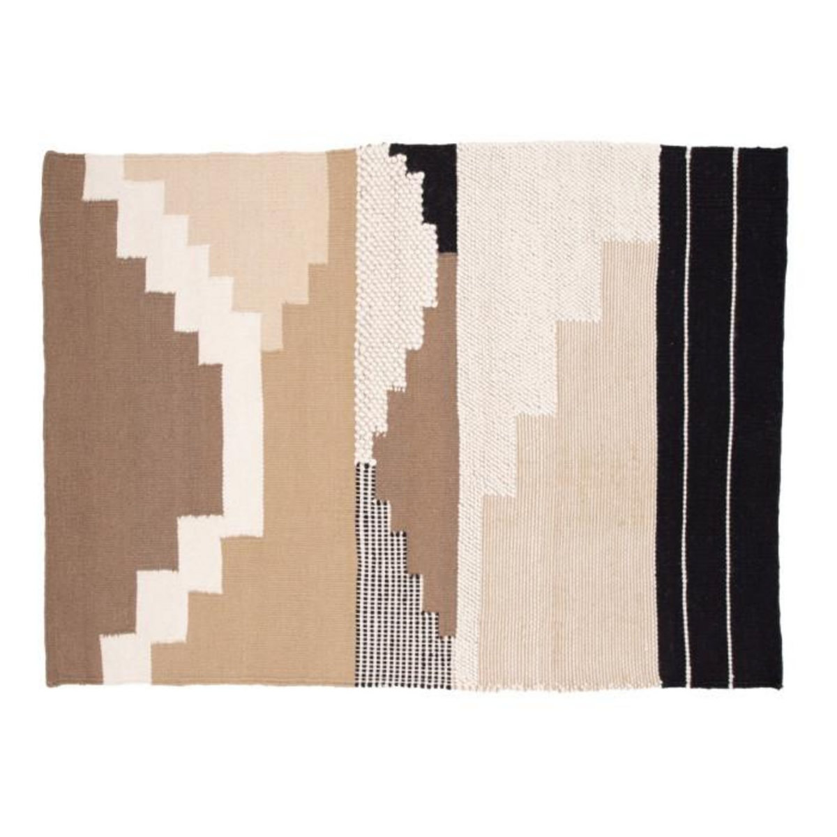 Paris Prix Tapis Déco en Laine  Aston  160x230cm Multicolore