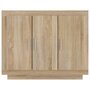 Voir la diapositive 5 : VIDAXL Buffet Chene sonoma 92x35x75 cm Bois d'ingenierie