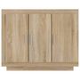 Voir la diapositive 5 : VIDAXL Buffet Chene sonoma 92x35x75 cm Bois d'ingenierie