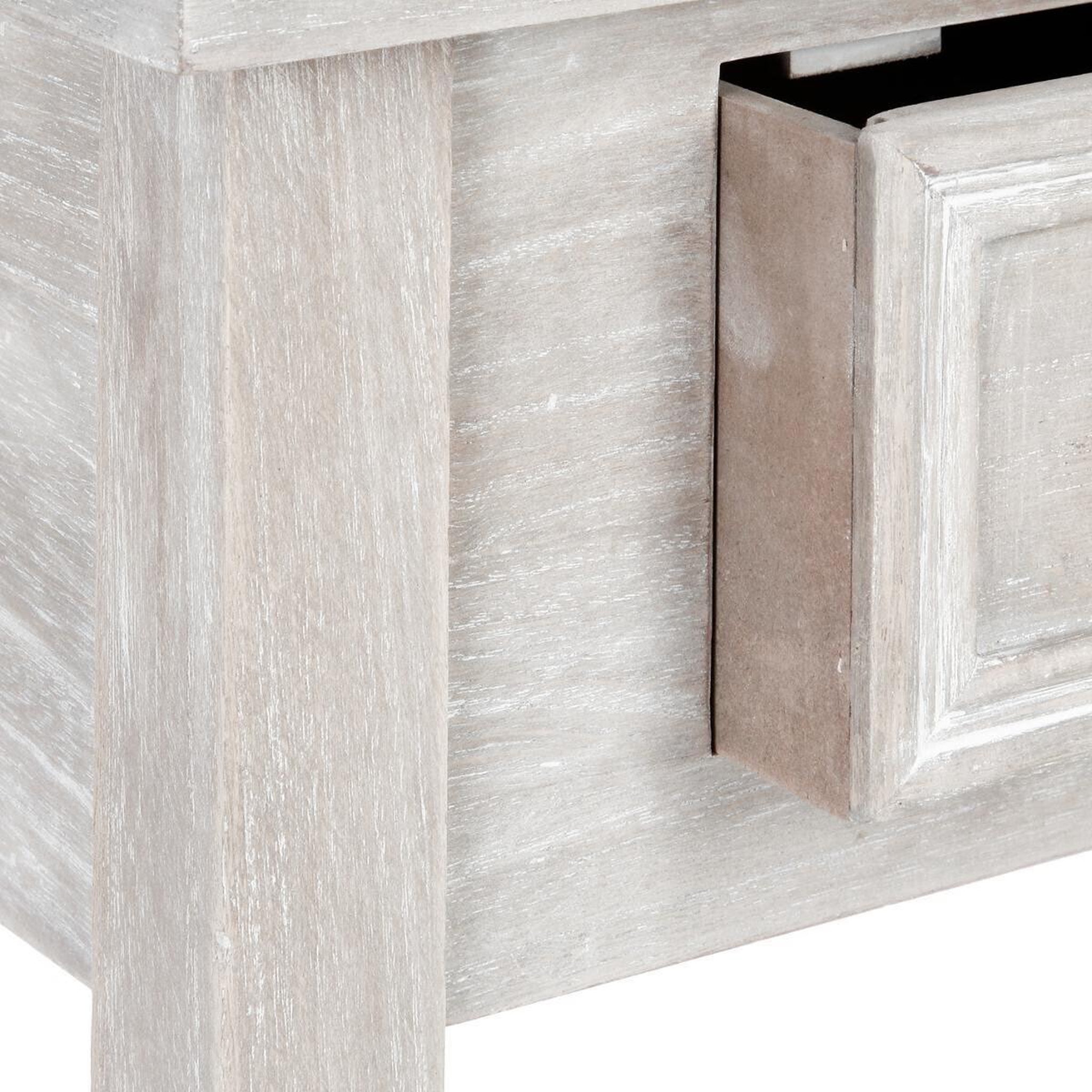 Voir la diapositive 3 : ATMOSPHERA Table de chevet  charme  67cm naturel