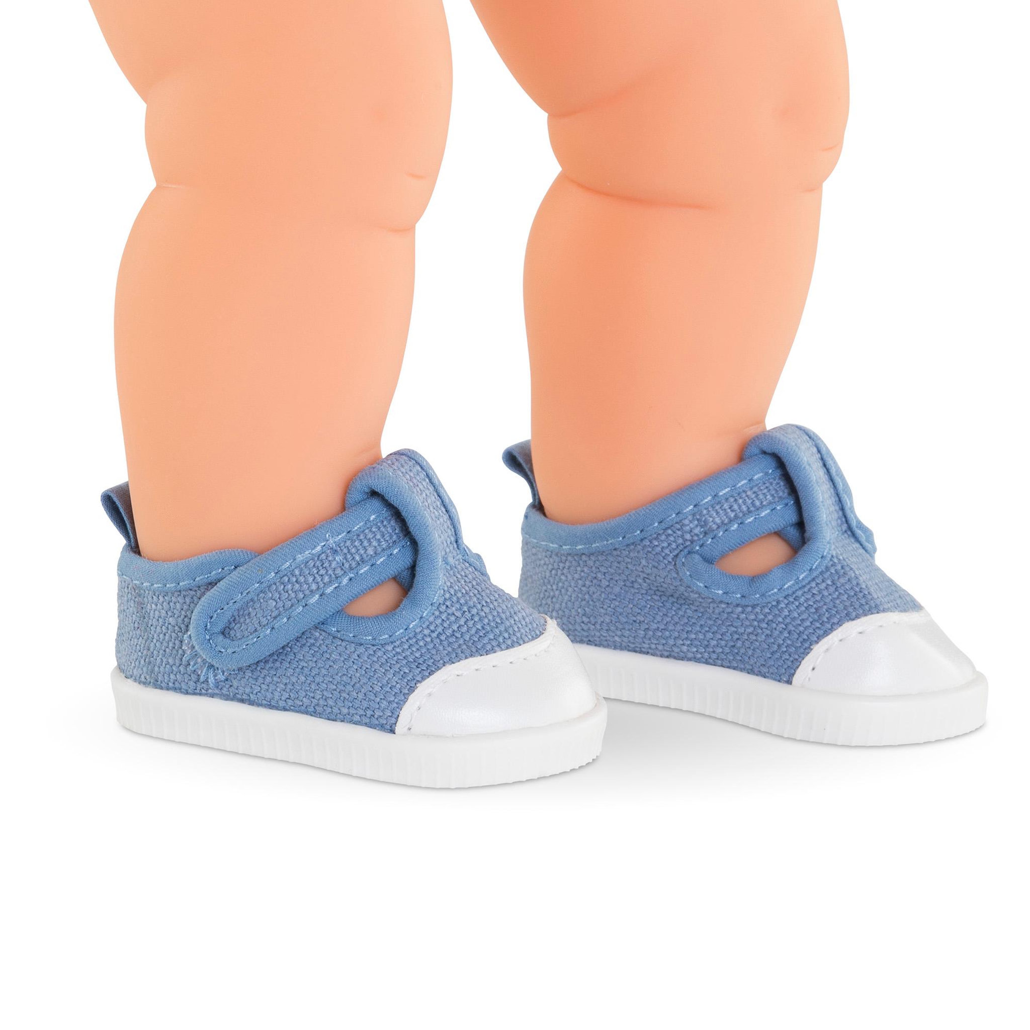Voir la diapositive 2 : Corolle Baskets Bleues pour poupon 36 cm