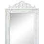 Voir la diapositive 2 : VIDAXL Miroir sur pied Style baroque 160x40 cm Blanc