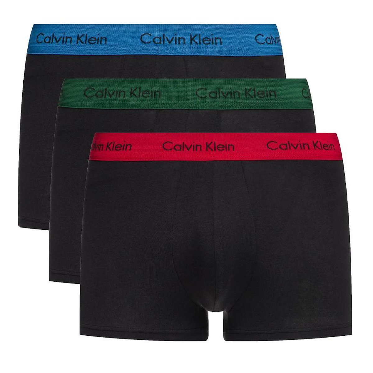 CALVIN KLEIN JEANS x3 Boxers Noires Homme Calvin Klein 2664G
