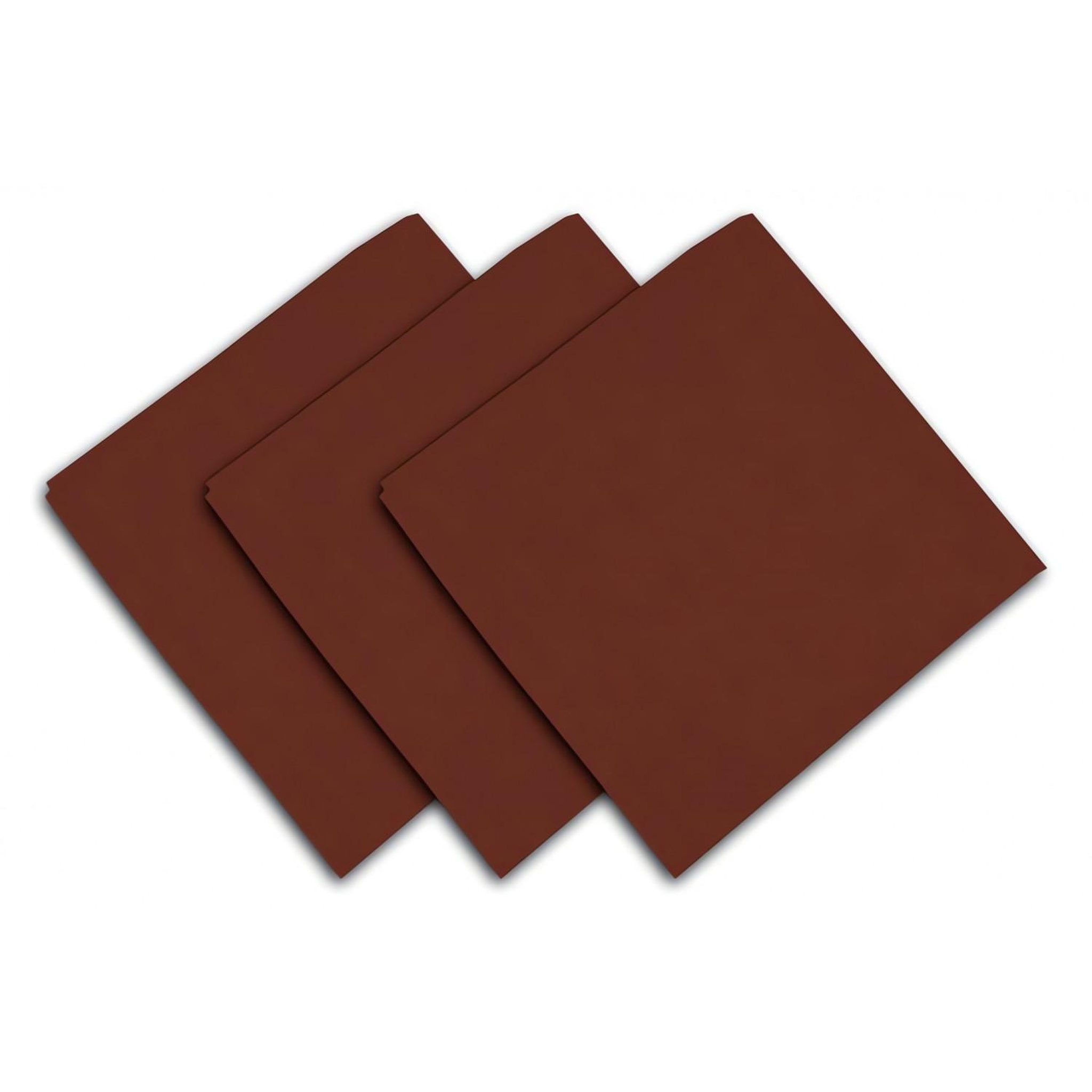 Voir la diapositive 1 : SOLEIL D'OCRE Lot de 3 serviettes de table en coton 45x45 cm PANAMA, par Soleil d'Ocre