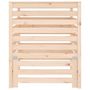 Voir la diapositive 5 : VIDAXL Composteur 82,5x82,5x99,5 cm Bois massif de pin