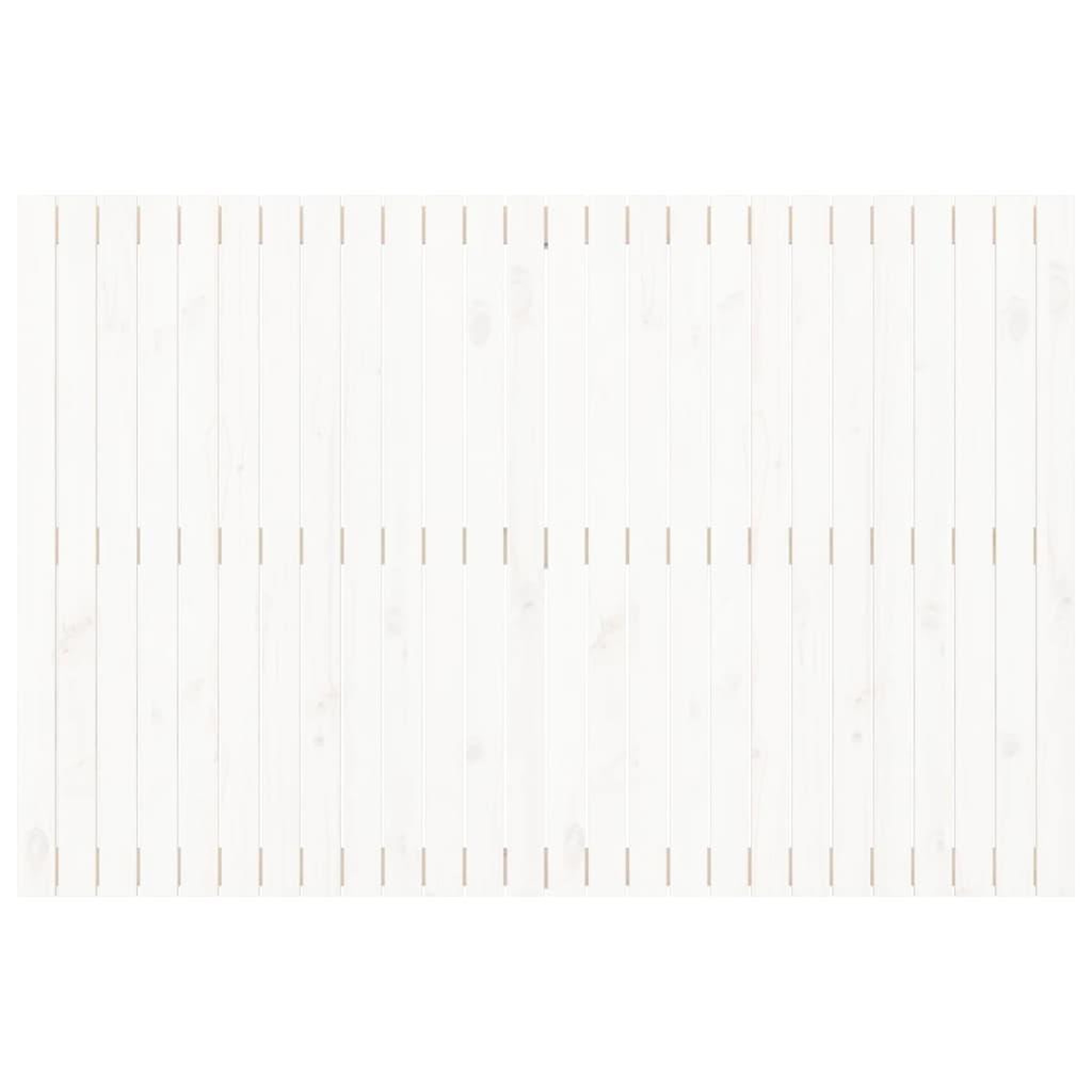 Voir la diapositive 4 : VIDAXL Tete de lit murale Blanc 166x3x110 cm Bois massif de pin