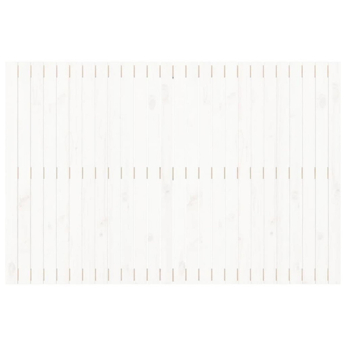VIDAXL Tete de lit murale Blanc 166x3x110 cm Bois massif de pin