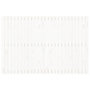 Voir la diapositive 4 : VIDAXL Tete de lit murale Blanc 166x3x110 cm Bois massif de pin
