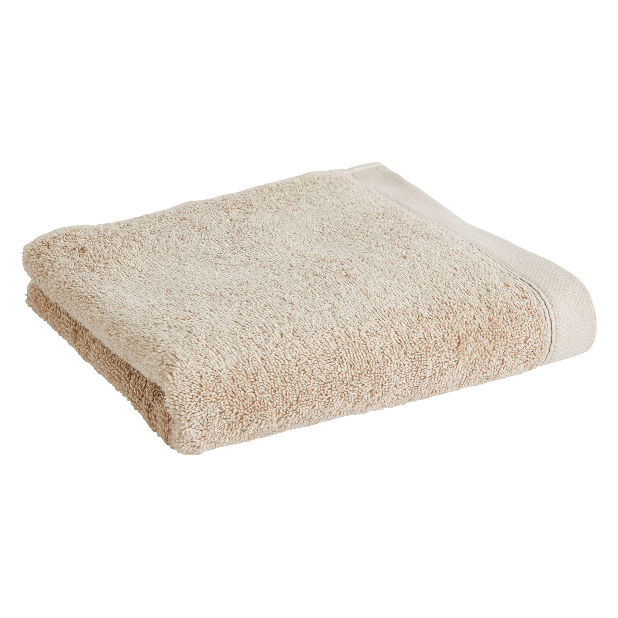 Voir la diapositive 2 : Maxi drap de bain en coton 600 g/m²