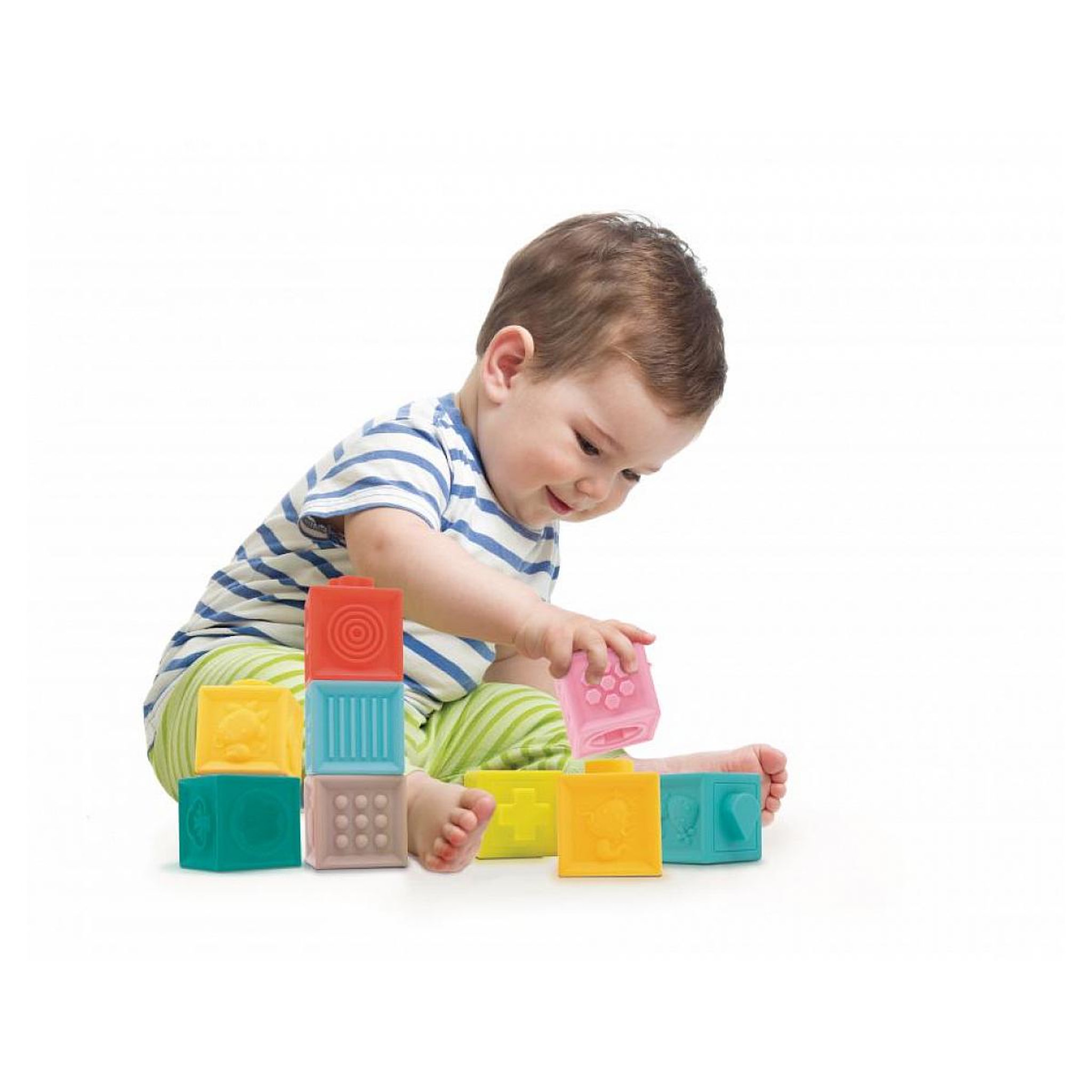 Voir la diapositive 5 : LUDI Cubes emboitables 10mois+