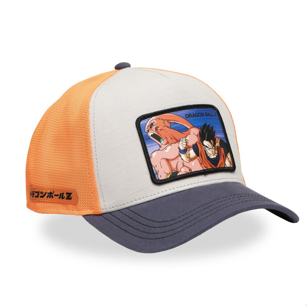 CAPSLAB Casquette trucker premium avec filet effet bambou Dragon Ball Z Gohan