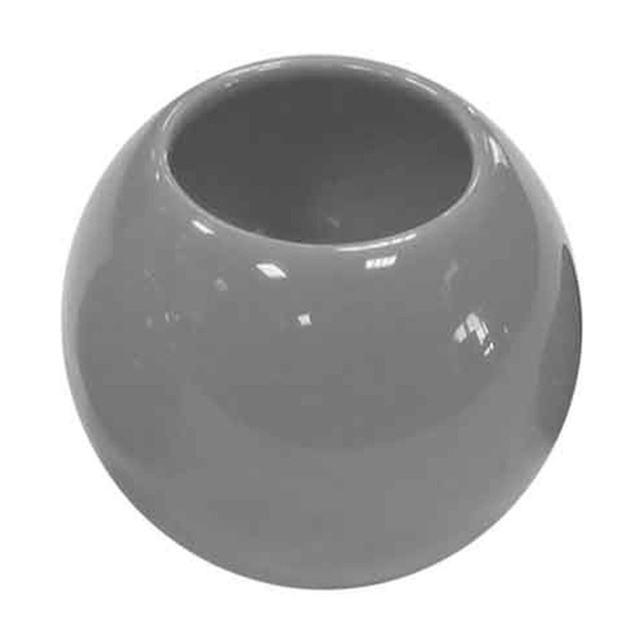 Douceur d'Intérieur Gobelet de salle de bain  bullea  9cm gris clair