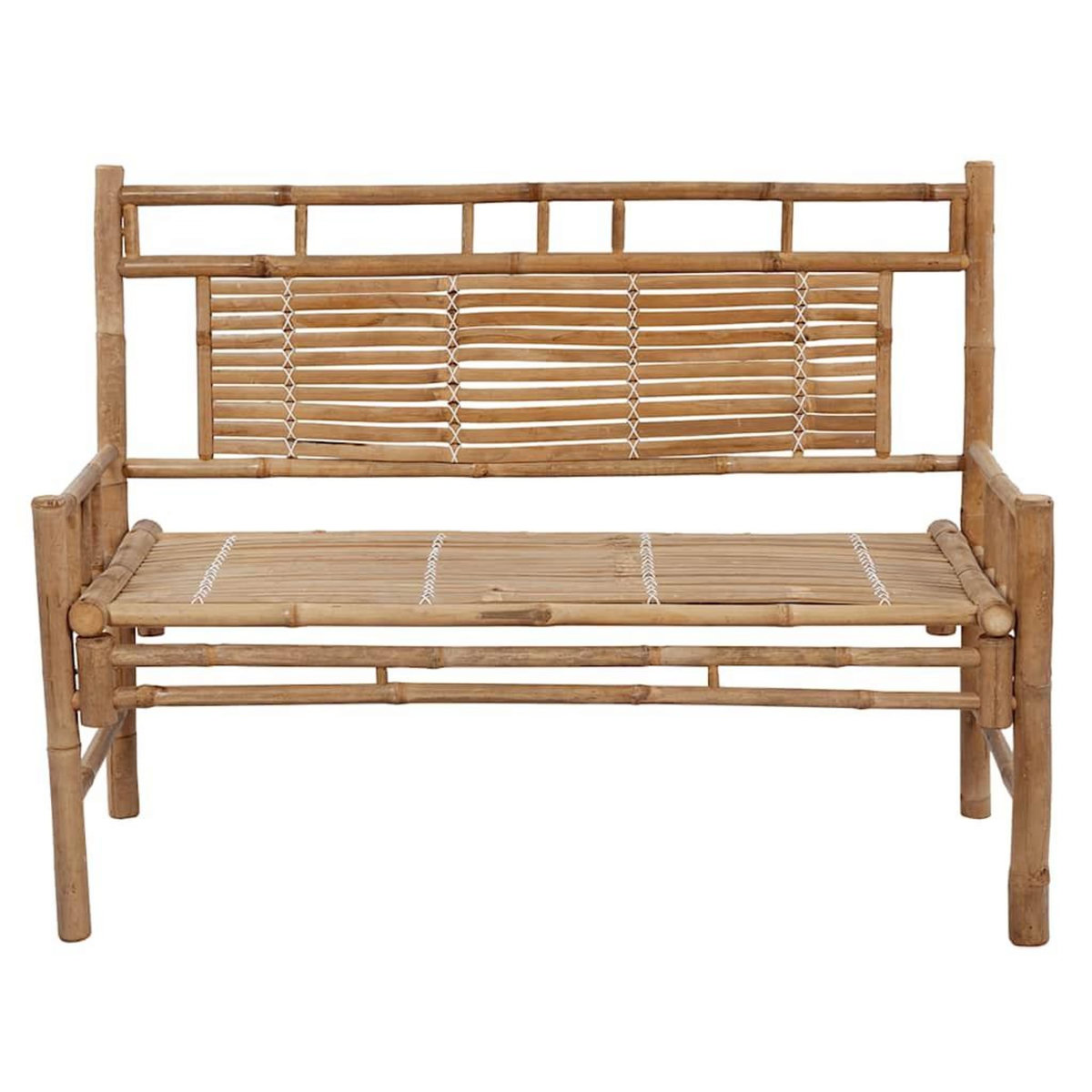 VIDAXL Banc de jardin avec coussin 120 cm Bambou