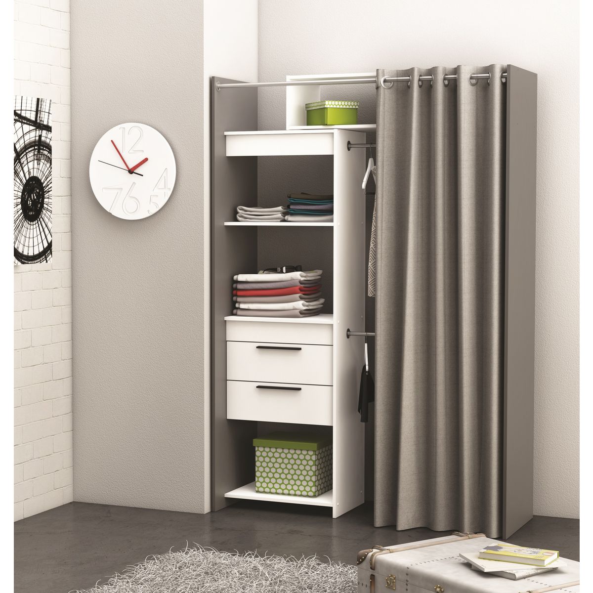 Kit dressing extensible DRESSIT avec rideau