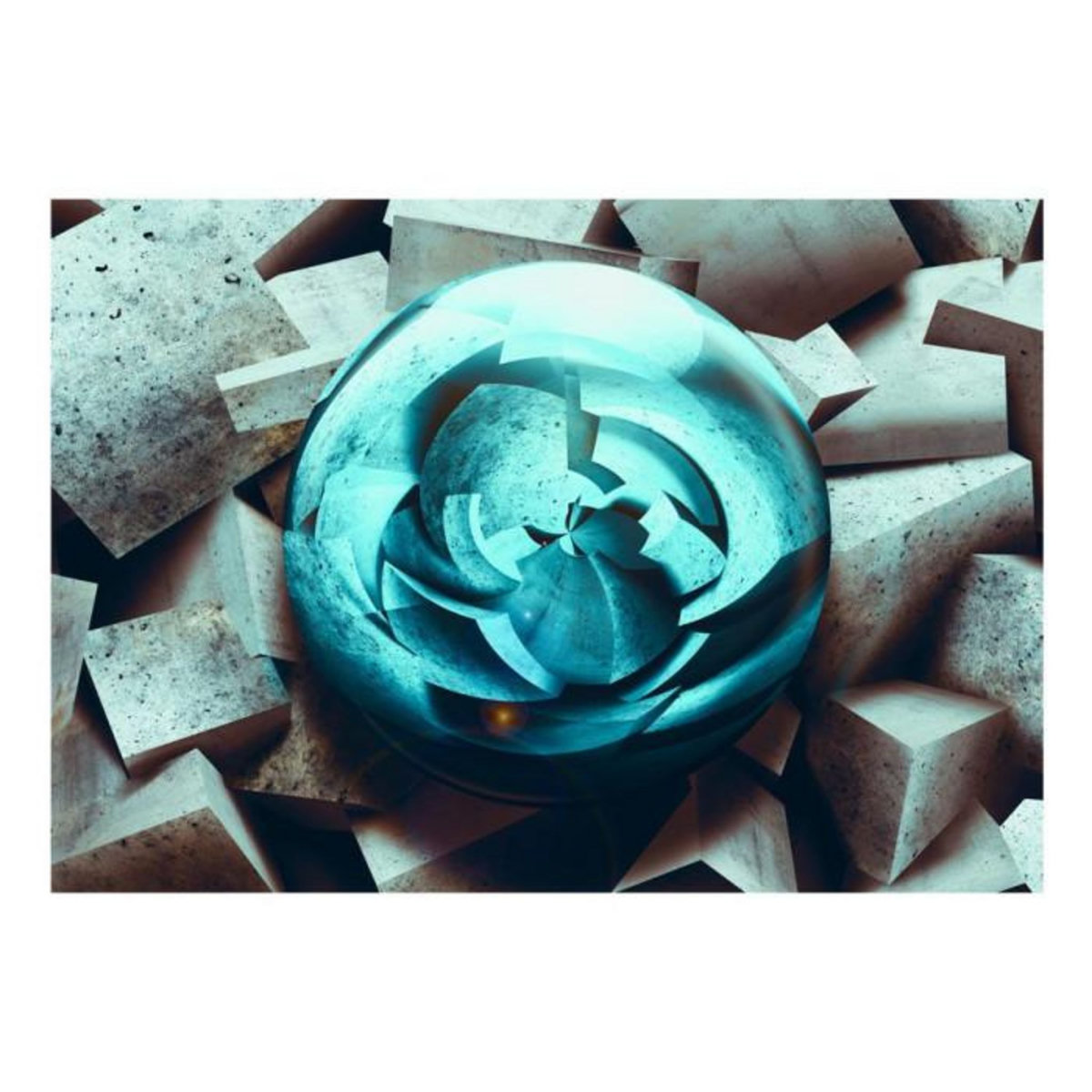 Paris Prix Papier Peint  Blue Glow