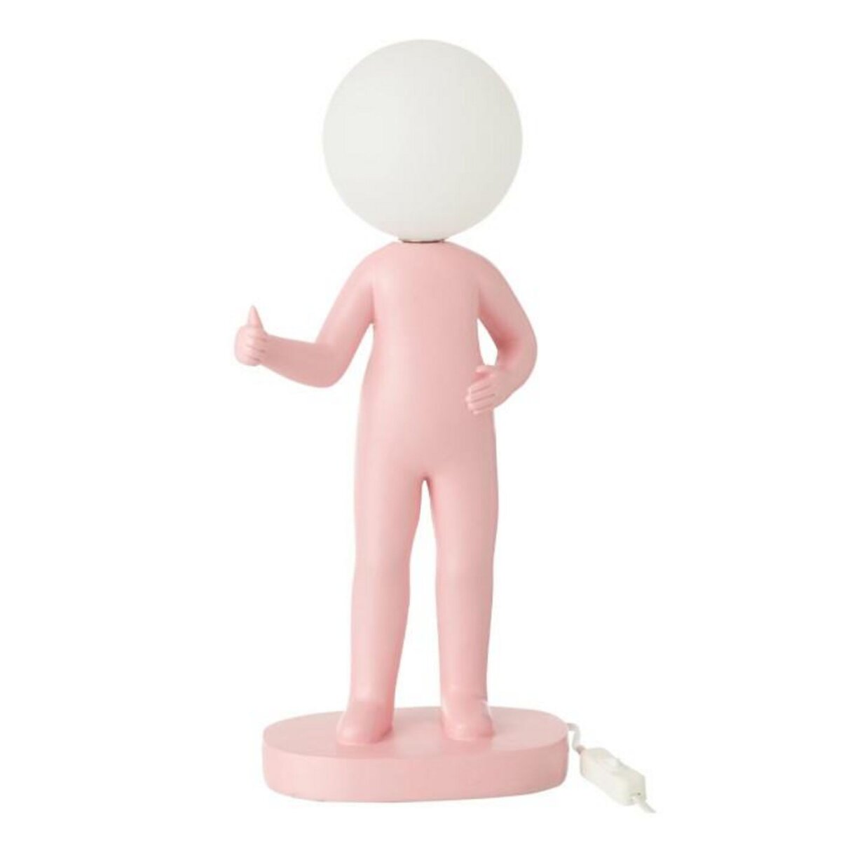 Paris Prix Lampe à Poser en Résine  Pouces  44cm Rose