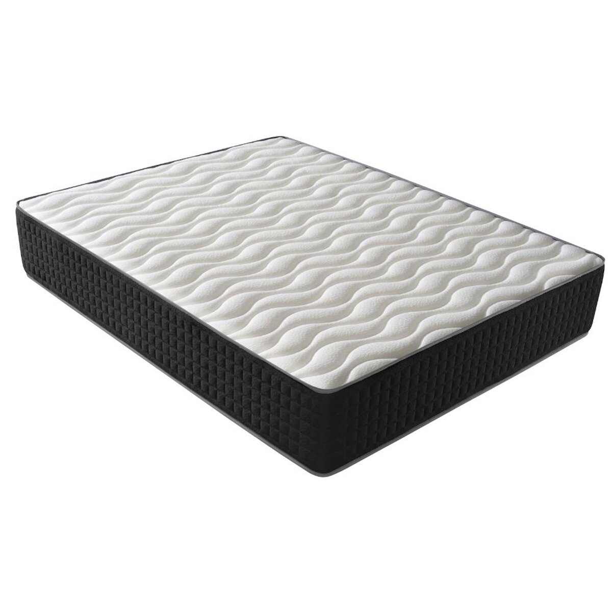 DAGOSTINO HOME Matelas 90x190 - 30cm Epaisseur - Mousse HR Très Ferme | Double Face (Été-Hiver) | Soutien Équilibré, Parfait et Tonique