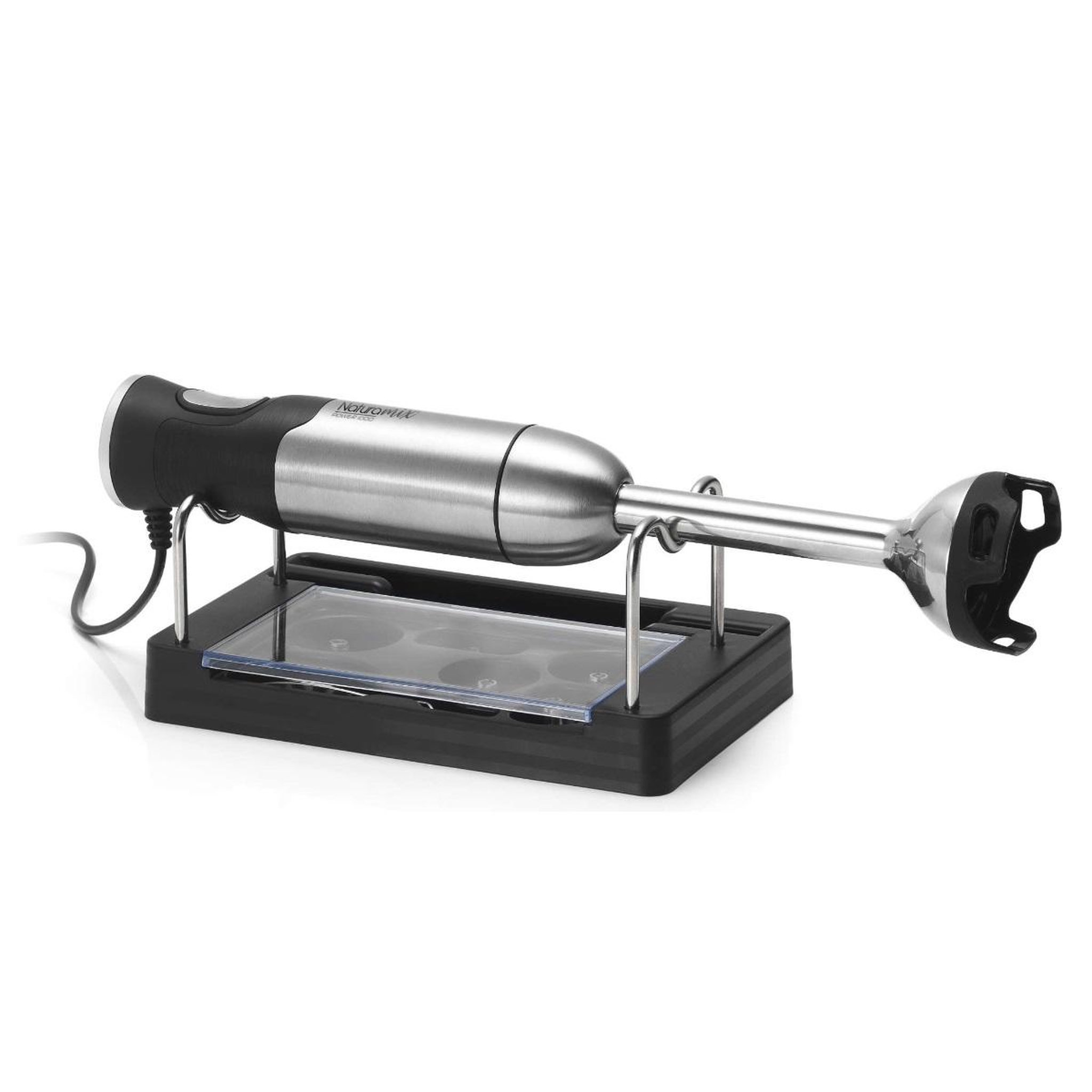 Voir la diapositive 5 : NATURAMIX Mixeur plongeant 1000w inox/noir - POWER1000
