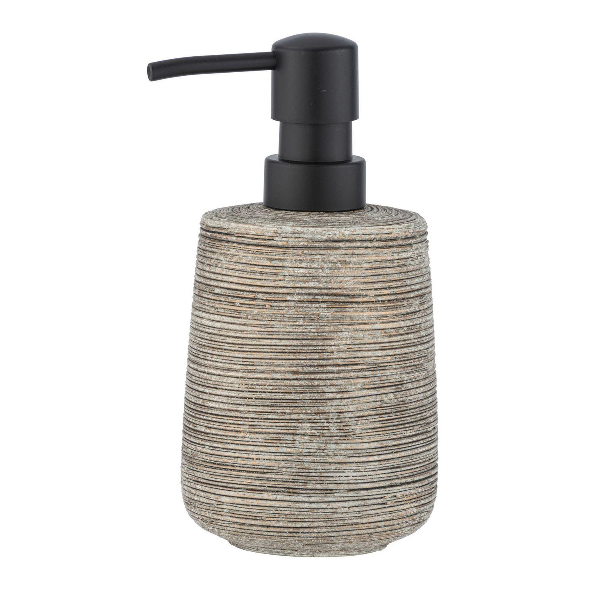 Voir la diapositive 2 : Wenko Distributeur de savon design naturel en relief fedio - beige