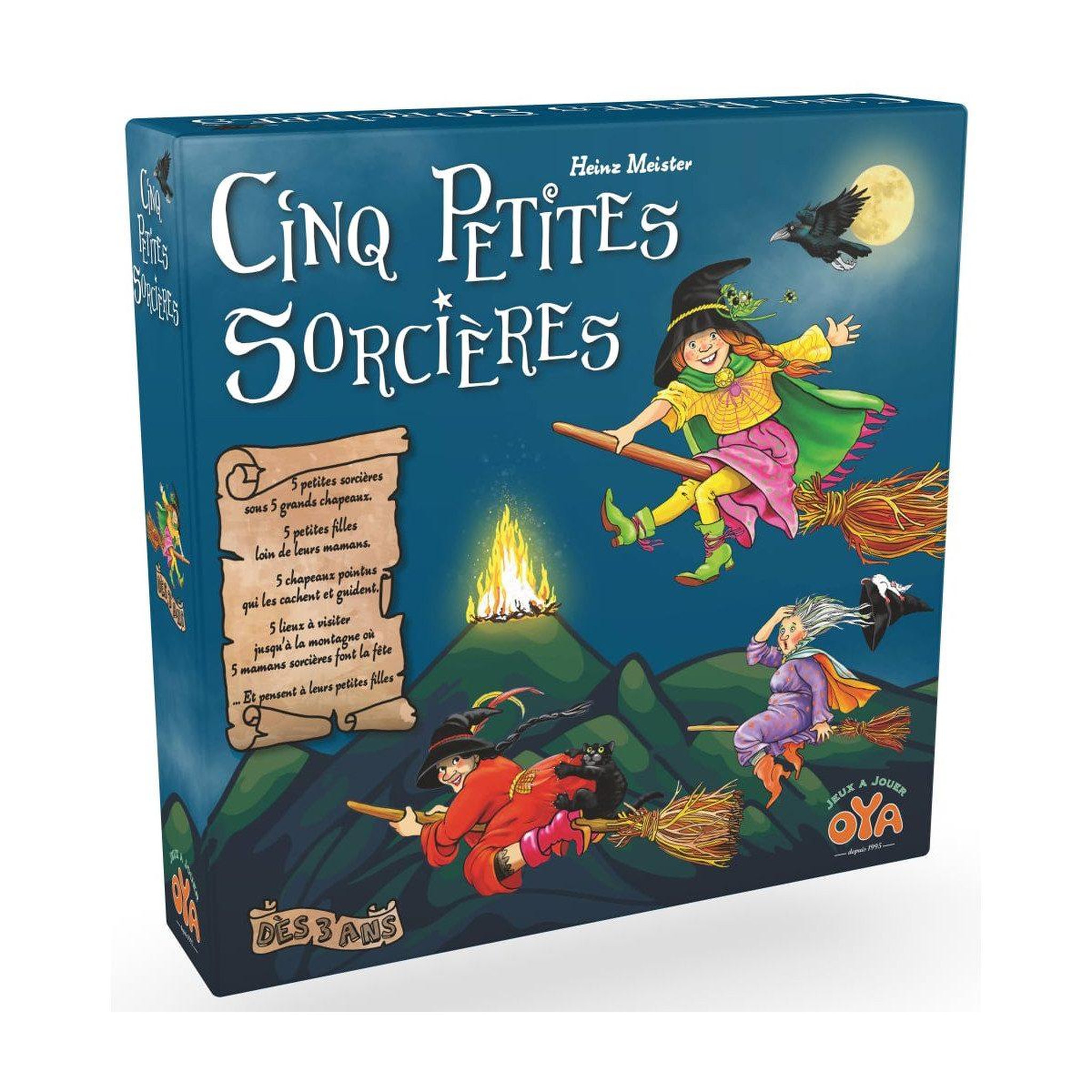 OYA Jeu cinq petites sorcieres