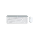 Logitech Logitech MK470 clavier Souris incluse Bureau RF sans fil Espagnole Blanc