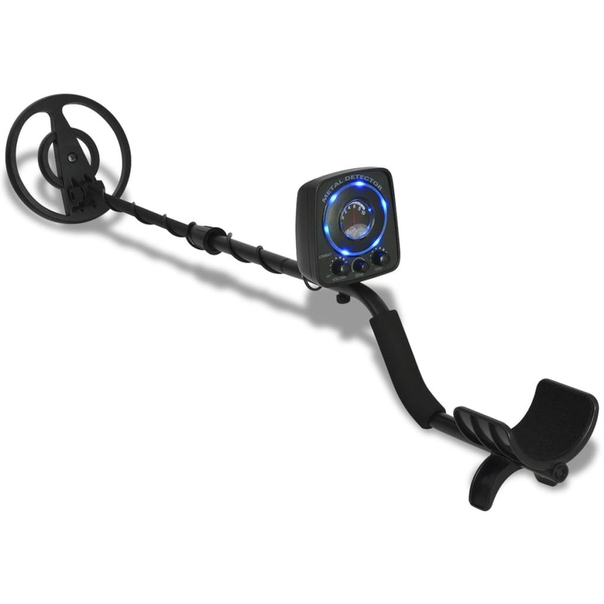 Voir la diapositive 2 : VIDAXL Detecteur de metaux avec voyant LED 300 cm