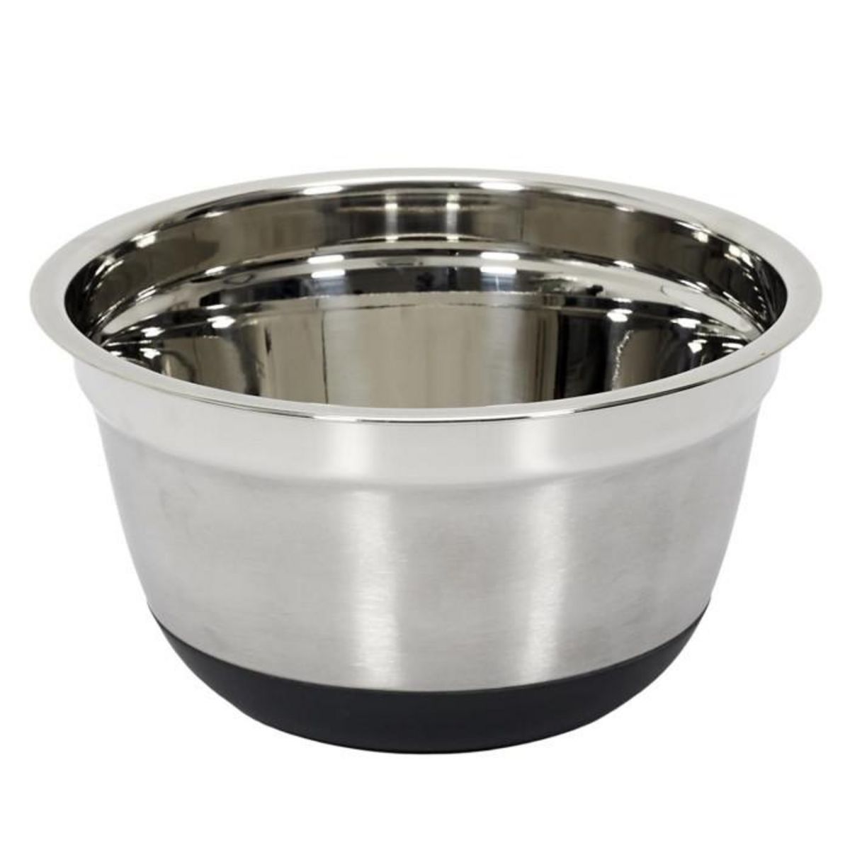 Paris Prix Lot de 3 Bols Pâtissiers  Antidérapant  26cm Argent