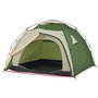 Voir la diapositive 4 : VIDAXL Tente de camping a dome 4 personnes vert liberation rapide