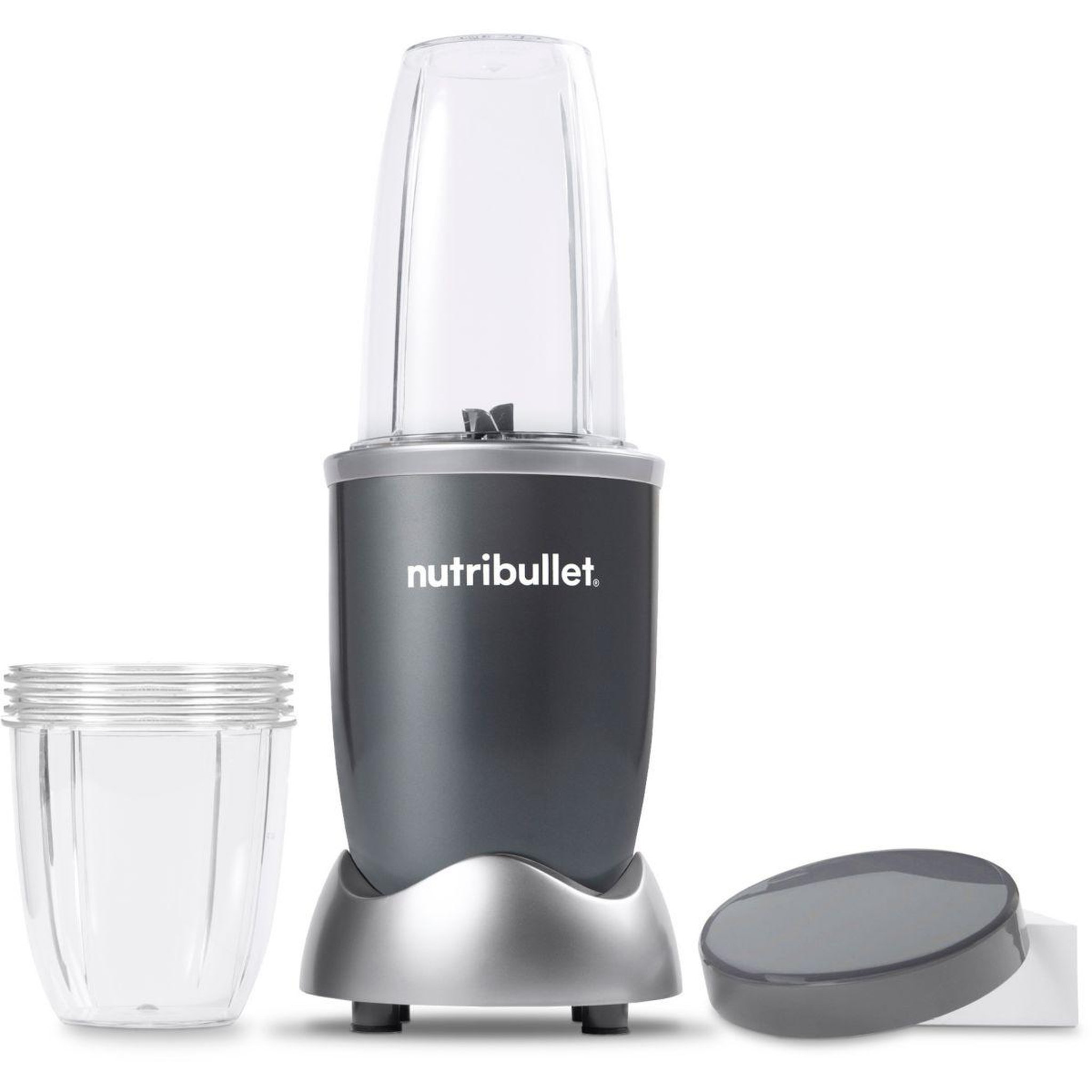 Voir la diapositive 2 : nutribullet Blender nb505dg original 500 gris 2 accessoires