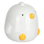 Atmosphera Kids Tirelire Enfant en Dolomite  Poussin  15cm Blanc