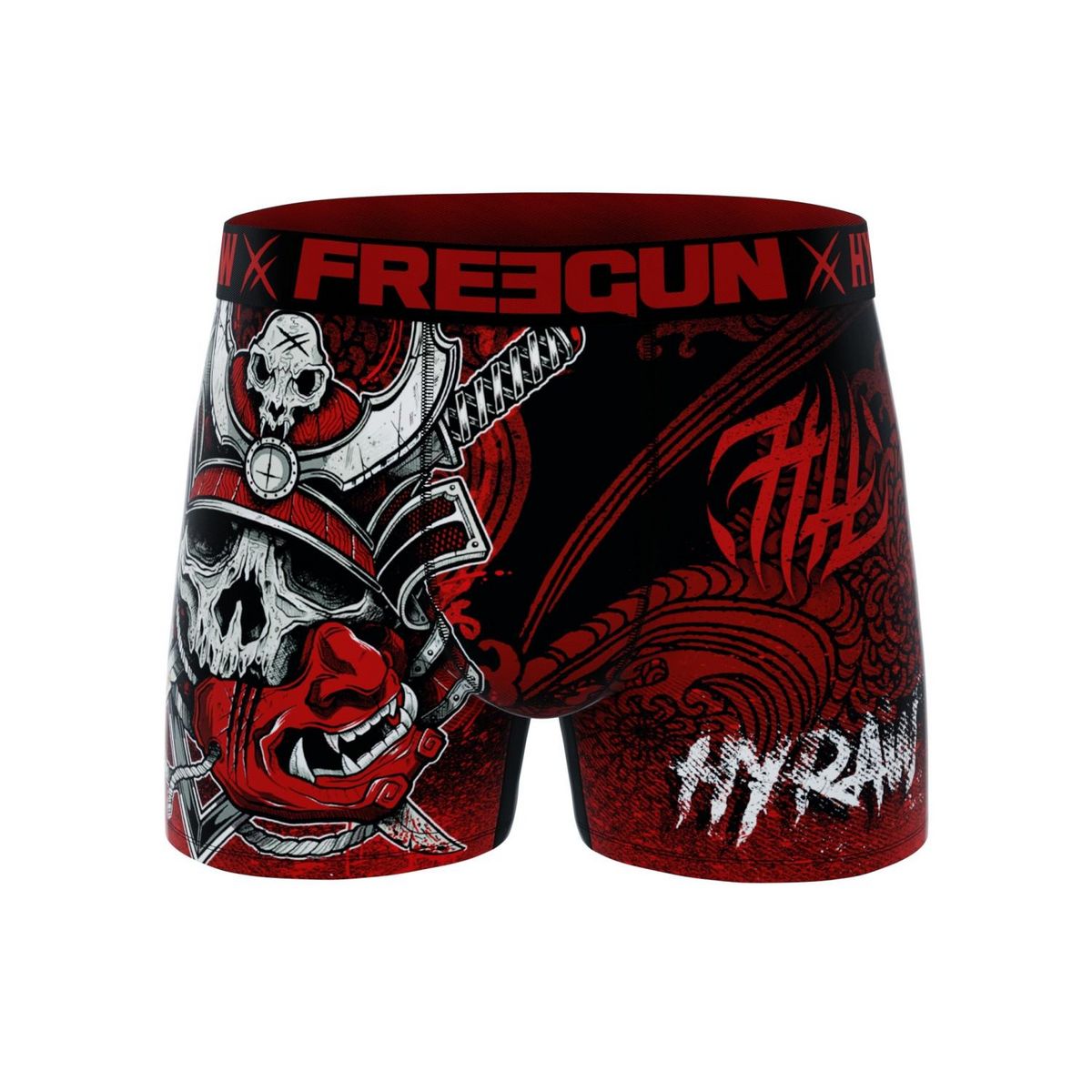 FREEGUN Lot de 4 boxers homme Hyraw